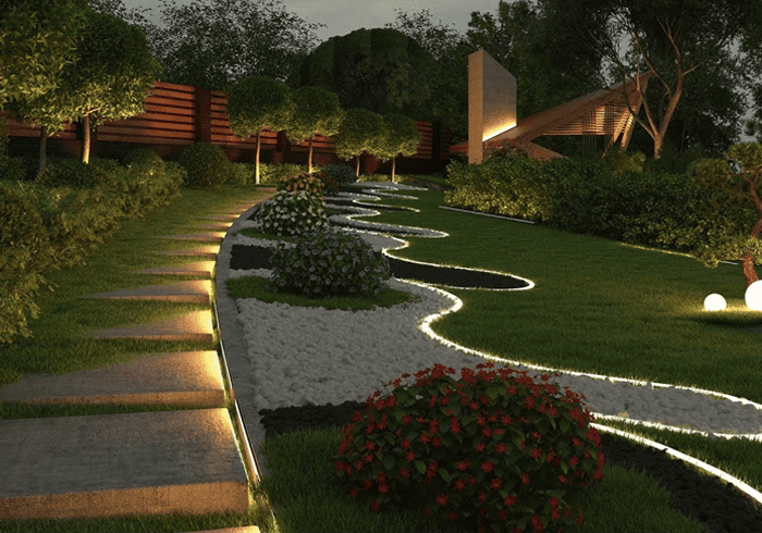 Bespoke Garden & Outdoor Living Lighting Solutions